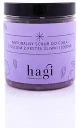 Hagi Naturalny scrub do ciała z pestek śliwki i olejem jojoba 300g