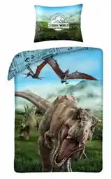 Halantex Pościel bawełniana 140x200 Jurassic World Park Jurajski T-Rex Kids 12