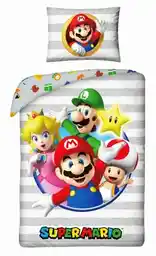 Halantex Pościel bawełniana 140x200 Super Mario Kids 12