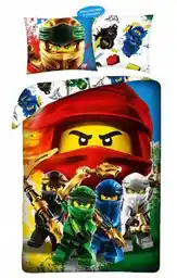 Halantex Pościel bawełniana 160x200 Lego Ninjago kolorowa Kids 13