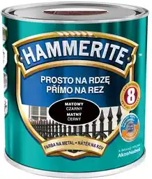 Hammerite Farba na rdzę Mat Czarny 2,5L