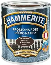 Hammerite Farba na rdzę Młotkowy Brązowy 2,5L