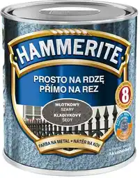 Hammerite Farba na rdzę Młotkowy Szary 2,5L