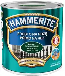 Hammerite Farba na rdzę Półmat Ciemnozielony 2,5L