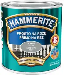 Hammerite Farba na rdzę Półmat Szary 2,5L