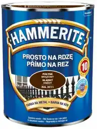 Hammerite Farba na rdzę Połysk Brązowy 2,5 L