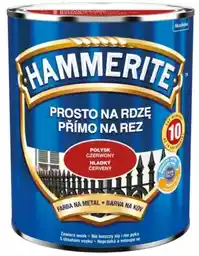 Hammerite Farba na rdzę Połysk Czerwony 2,5L