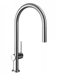 Hansgrohe 72803000 Talis M5414-HXXX Single lever kitchen mixer 210 pull-out spout 1jet sBox chrom