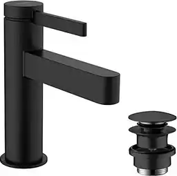 Hansgrohe Finoris Bateria umywalkowa czarny mat 76010670