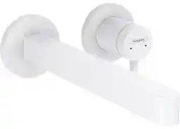 Hansgrohe Finoris Bateria umywalkowa ścienna 22,5 cm biały mat 76050700