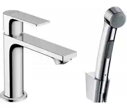 Hansgrohe Rebris E Bateria umywalkowa z rączką Bidetta chrom 72216000