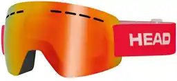 HEAD SOLAR FMR okulary narciarskie i snowboardowe dla dorosłych uniseks czerwone 394437-M