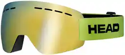 HEAD SOLAR FMR okulary narciarskie i snowboardowe dla dorosłych unisex limonkowe 394427-L