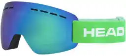 Head SOLAR FMR okulary narciarskie i snowboardowe dla dorosłych unisex zielone 394468-L