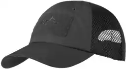 Helikon Czapka Baseball Vent PolyCotton Ripstop Czarny-Black CZ-BBV-PR-01