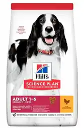 Hills Science Plan Adult 1 6 Medium, z kurczakiem - 14 kg