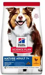 Hills Science Plan Mature Adult 7+ Medium, kurczak - 14 kg