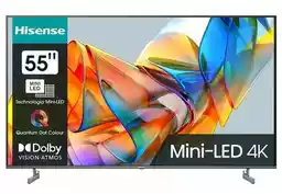 Telewizor Hisense 55U6KQ 55'' 4K Mini LED Smart TV