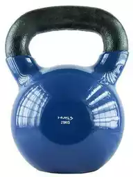 HMS Kettlebell Żeliwny Pokryty Winylem KNV 28KG Blue