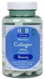 Holland & Barrett Kolagen Morski z Witamina C 90 tabletek