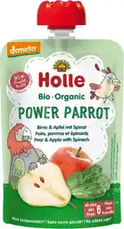 Holle Bio Organic Mus owocowy gruszka i jabłko ze szpinakiem 100g