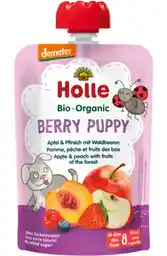 Holle Bio Organic Mus owocowy jabłko brzoskwinia i owoce leśne 100g