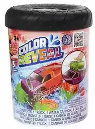 Hot Wheels Samochód Monster Trucks Color Reveal HJF39