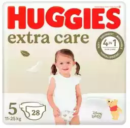 Huggies Extra Care Jumbo 5 pieluchy (11-25kg) 28szt.