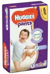 Huggies Jumbo 6 pieluchomajtki (15-25kg) 30szt.