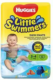 Huggies Little Swimmers Pieluchy do pływania 3-4 7kg-15kg 12szt