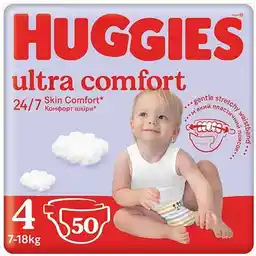 Huggies Ultra Comfort Jumbo 4 7-18kg pieluchy 50szt