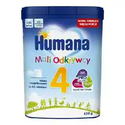 Humana 4 Mleko modyfikowane po 24 miesiącu 650g