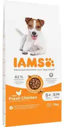 Iams Advanced Nutrition Senior Small & Medium Dog, kurczak - 12 kg