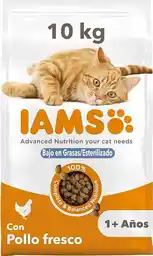 Iams Sucha karma dla kota For Vitality Cat Sterilised Chicken 10 Kg