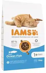 Iams Vitality adult cat ocean fish - sucha karma dla kota - 10 kg