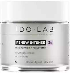 Ido Lab Renew Instense Overnight Repair Rich Cream Rewitalizujący krem na noc 50ml