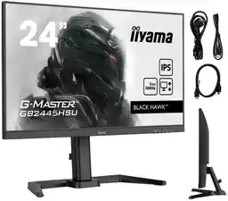 Iiyama G-Master Black Hawk GB2445HSU-B1 24 cale Full HD IPS 100Hz 1ms Gamingowy monitor LED