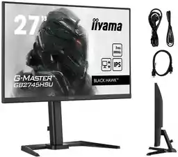 Iiyama G-Master Black Hawk GB2745HSU-B1 27 cali Full HD IPS 100Hz 1ms Gamingowy monitor LED