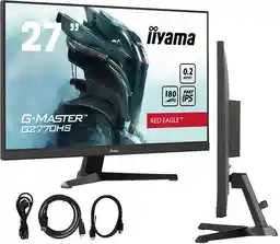 Iiyama G-MASTER Red Eagle G2470HS-B1 23,8 Full HD Fast IPS 180Hz 0,2ms MPRT Gamingowy Monitor LED