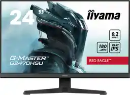 Iiyama G-MASTER Red Eagle G2470HSU-B6 23,8 Full HD Fast IPS 180Hz 0,2ms MPRT Gamingowy Monitor LED