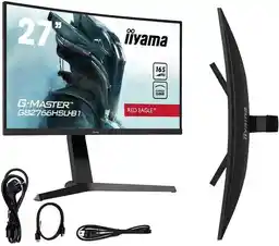 Iiyama G-Master Red Eagle GB2766HSU-B1 27 cali Full HD VA 165Hz 1ms Zakrzywiony Gamingowy monitor LED