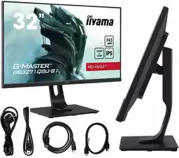 Iiyama G-Master Red Eagle GB3271QSU-B1 32 cale 2K IPS 165Hz 1ms Gamingowy monitor LED