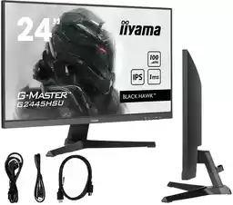 Iiyama G2445HSU-B1 24 cale Full HD IPS 100Hz 1ms Gamingowy monitor LED