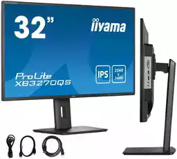 Iiyama ProLite XB3270QS-B51 32 cale 2K IPS 60Hz 4ms monitor LED