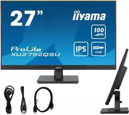 Iiyama ProLite XU2792QSU-B6 27 cali 2K IPS 100Hz 0,4ms MPRT monitor LED