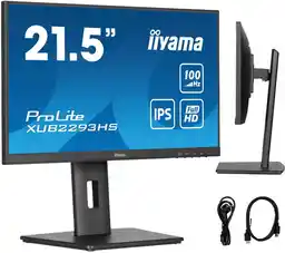 Iiyama ProLite XUB2293HS-B6 21,5 Full HD IPS 100Hz 1ms MPRT Monitor LED