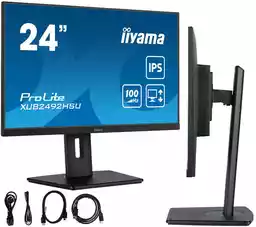 Iiyama ProLite XUB2492HSU-B6 24 cale Full HD IPS 100Hz 0,4ms MPRT monitor LED