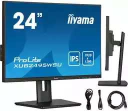 Iiyama ProLite XUB2495WSU-B5 24 cale Full HD IPS 60Hz 4ms monitor LED