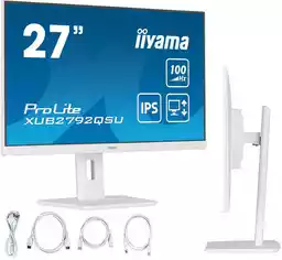 Iiyama ProLite XUB2792QSU-W6 27 cali 2K IPS 100Hz 0,4ms MPRT monitor LED