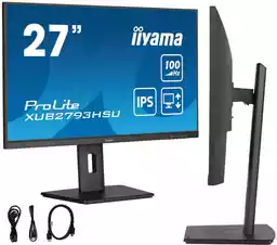 Iiyama ProLite XUB2793HSU-B6 27 cali Full HD IPS 100Hz 1ms MPRT monitor LED